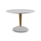 Large Round Dining Table by Gillmore